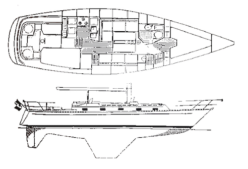 RELIANCE 37 – Sailboat data.net